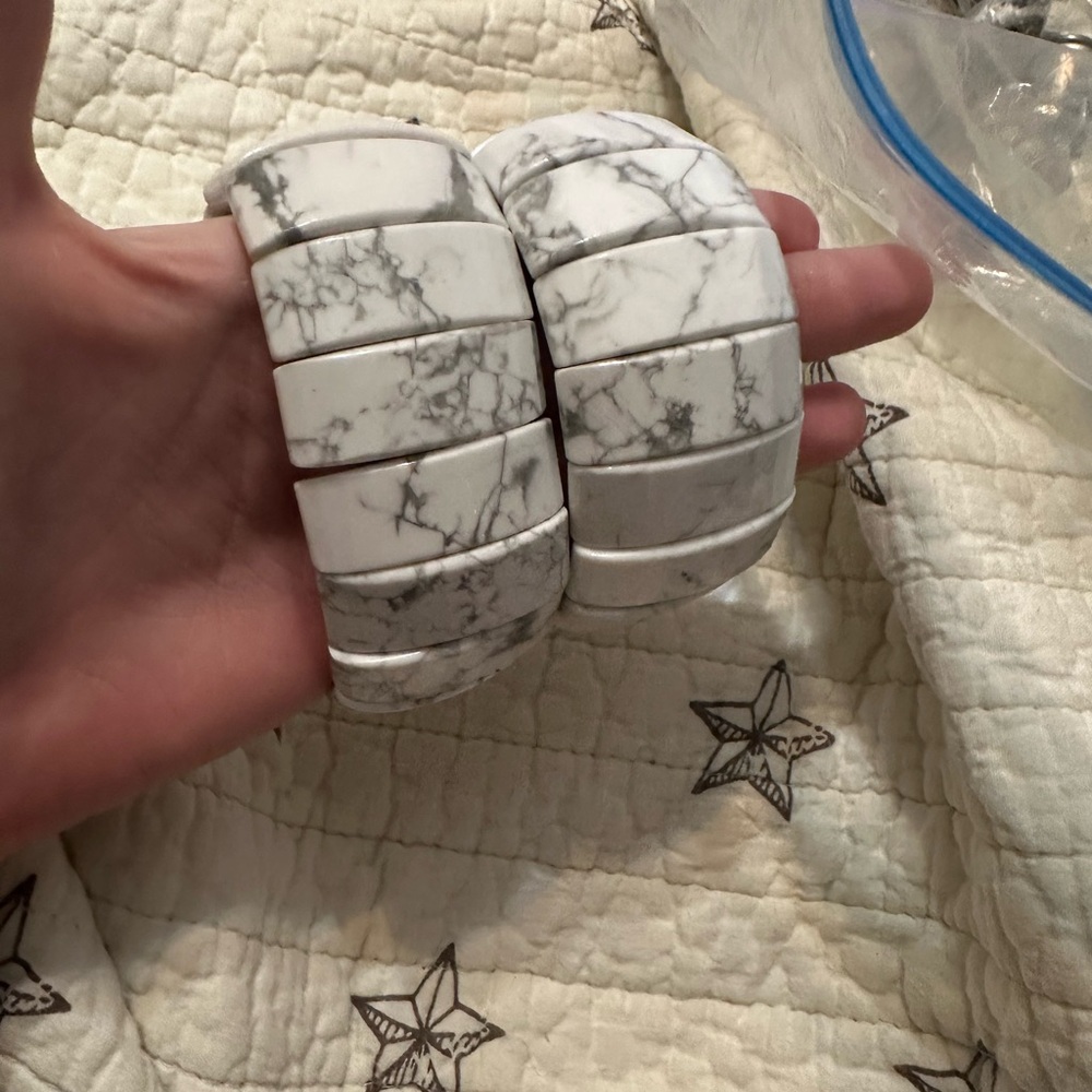 Marble cuffs